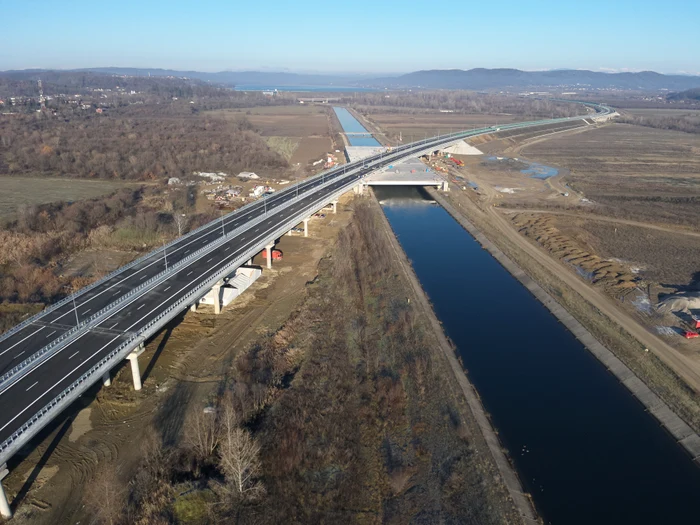 Section 5 has 30.35 kilometers, being between Curtea de Argeș and Pitești PHOTO CNAIR