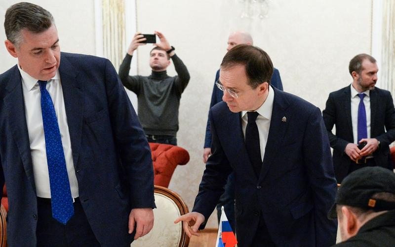 Vladimir Medinski in peace negotiations with Ukraine, photo: Alexander Kryazhev / Tass / Profimedia Images