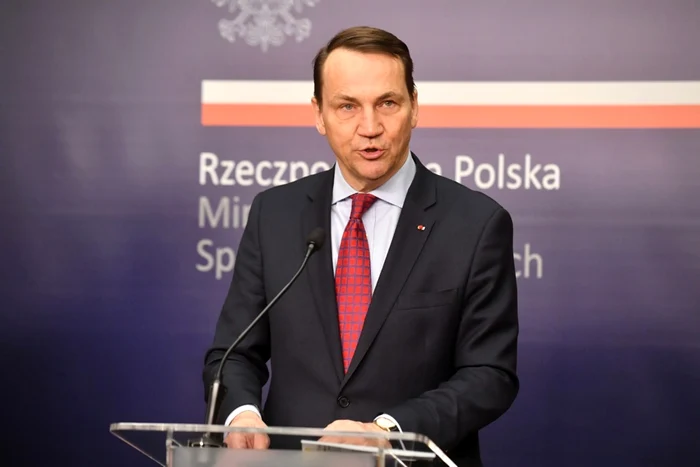 Polish Foreign Minister, Radoslaw Sikorski Photo: EPA-EFE