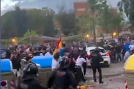 Shocking scenes, before Espanyol - Barcelona: He entered the car in the multitude of supporters, near the stadium! Attention, images with strong emotional impact!