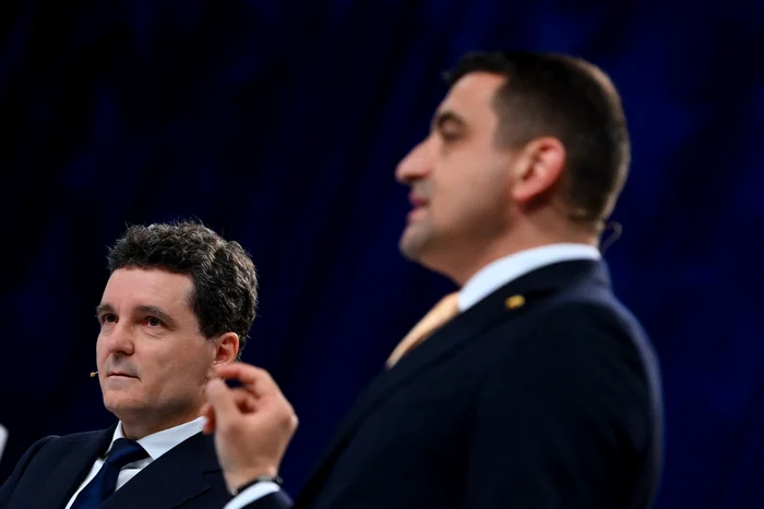 The two candidates had a single Profimedia photo television confrontation 