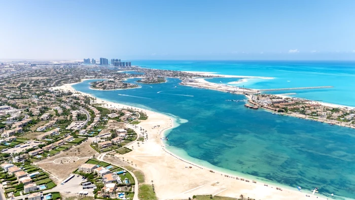 Spectacular beach in Egypt
