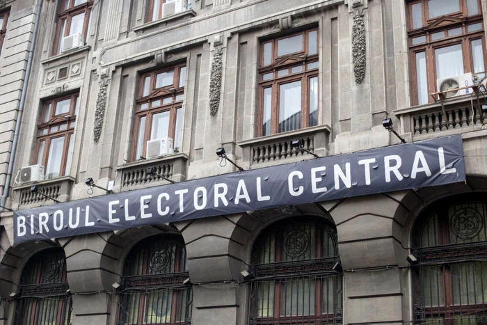 Central Electoral Bureau/Photo: Mediafax/Alexandra Pandrea
