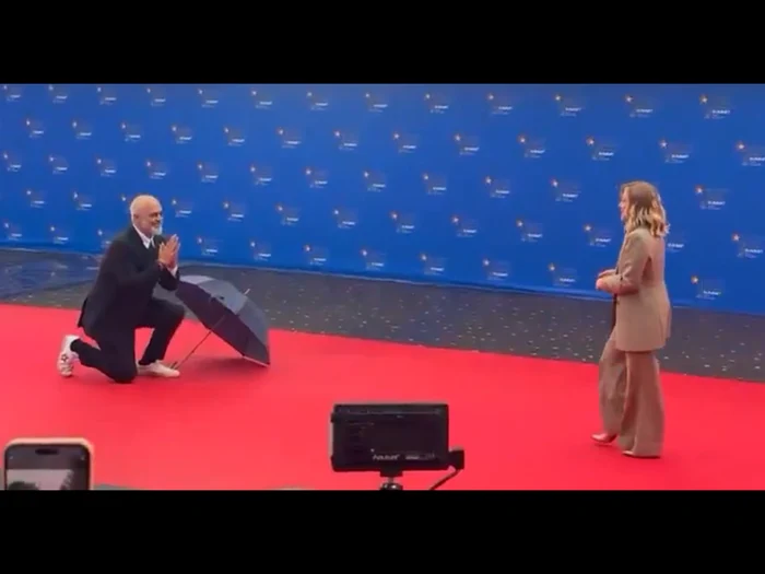 Edi Rama and Giorgia Meloni/PHOTO: X