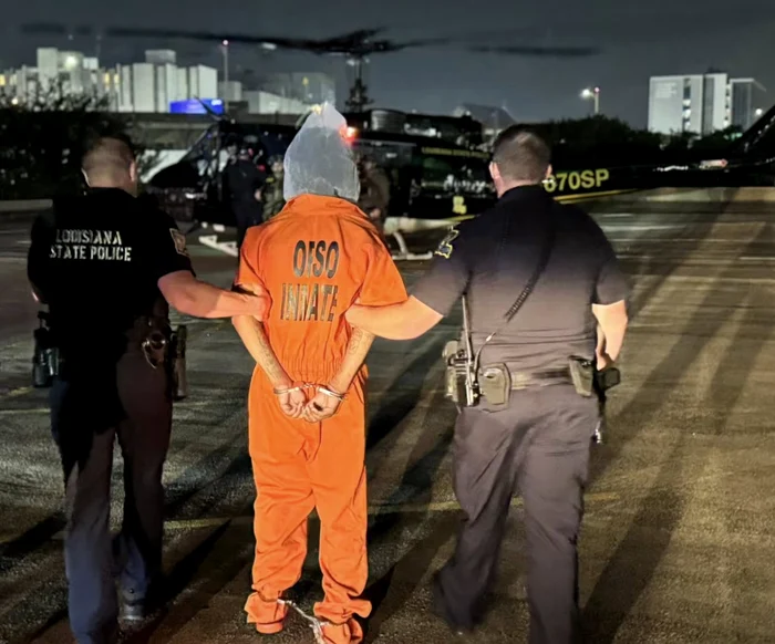 Three prisoners, recaptured after escaping from the Photo Justice Center: Louisiana State Police