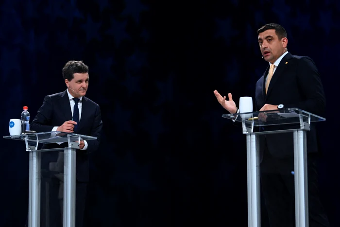 Citizens have a choice between finalists Nicușor Dan and George Simion Photo AFP