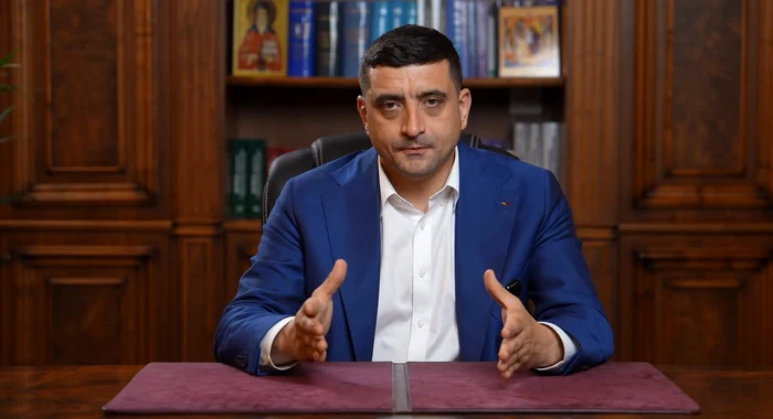 George Simion lost the photo presidential election: Video capture George Simion/Facebook