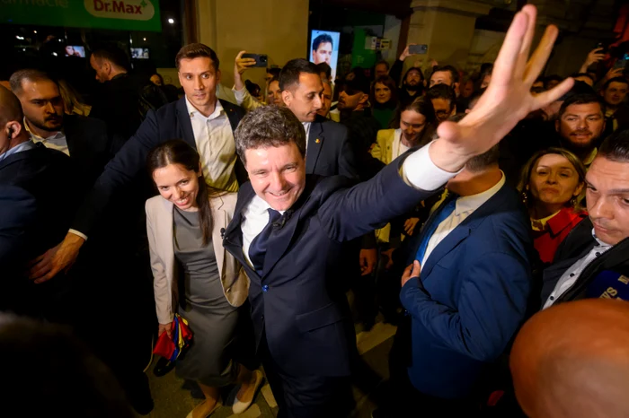 Nicușor Dan is the new president of Romania. Photo: Mediafax