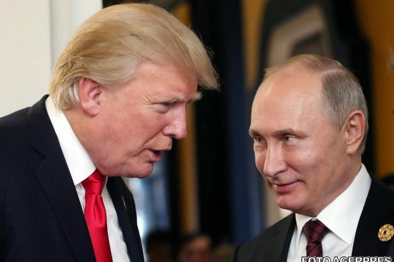 Donald Trump and Vladimir Putin, photo: Agerpres/EPA