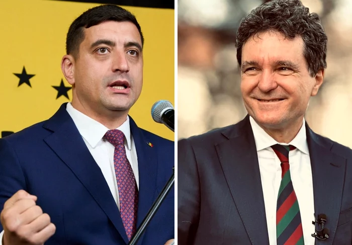 George Simion and Nicușor Dan Photo: Collage, Adevărul