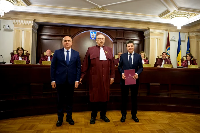 The CCR validated the mandate of president of Nicușor Dan Photo: Mediafax 