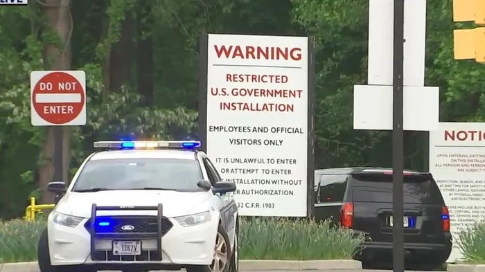 The incident took place at the CIA headquarters in Mclean, Virginia. Photo: x / @dcnewslive