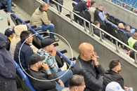 They came from the UK especially for 3 players from Craiova - Dinamo. One was injured in the first half!