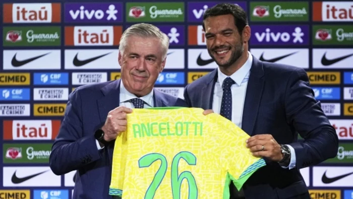 Carlo Ancelotti came to take the title with Brazil