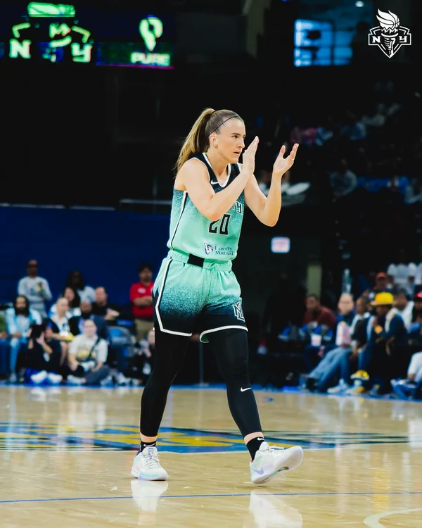 Sabrina Ionescu plays 5 years in WNBA Photo New York Liberty