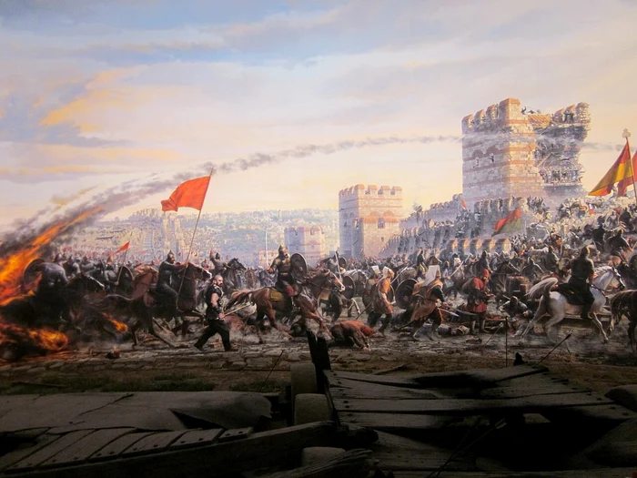 The fall of Constantinople Photo: Wikipedia