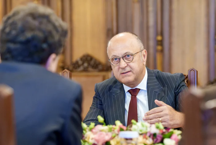 Dan Șucu spoke to Nicușor Dan. Photo: Facebook / Concordia Patron Confederation