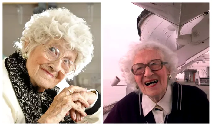Millvina Dean was a baby when her parents boarded Titanic. Photo: Click!