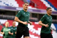 The first pictures with Istvan Kovacs on Allianz Arena »The Romanian referee did the official training at the Stadium in Munich