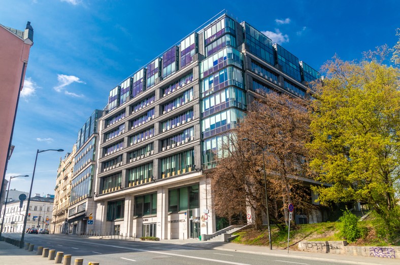 Stock Exchange Center in Warsaw, headquarters of the Security Stock Exchange (illustrative photos)