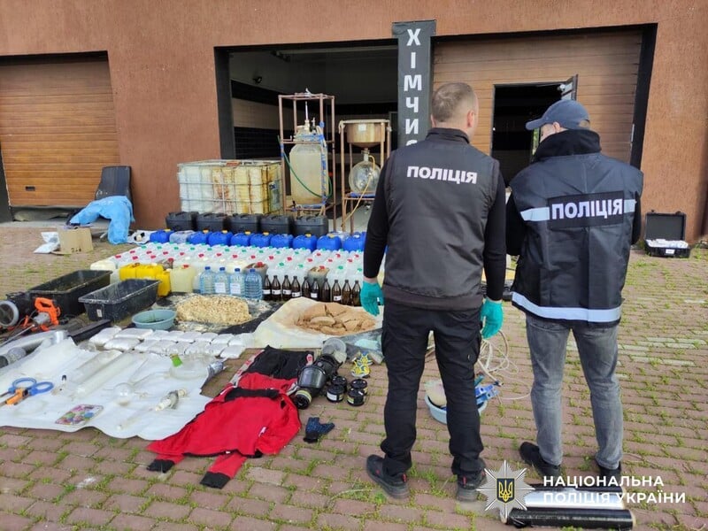 The National Police conducts more than 200 searches as part of a special operation against the drug business in Ukraine