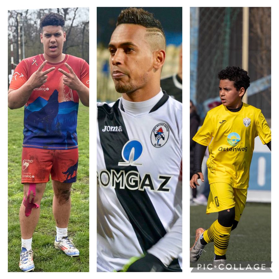 Eric de Oliveira and the boys of Eric de Oliveira, impatient to play against Ronaldinho: