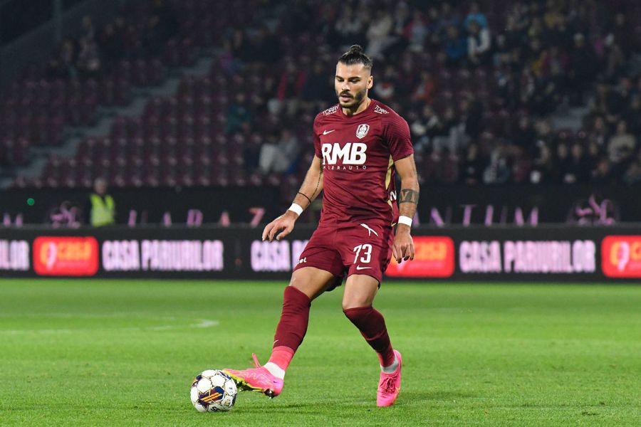 Karlo Muhar, in the shirt of CFR Cluj Gigi Becali got over the title rival and entered the player's signature: