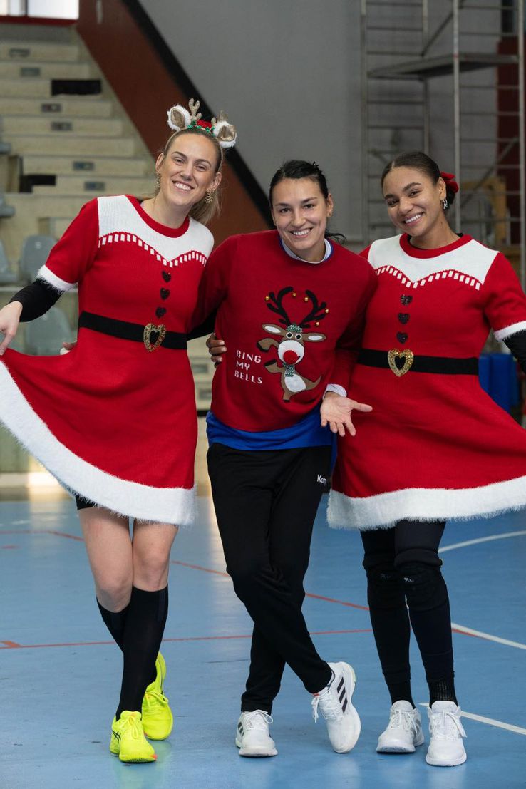 Arntzen, Neagu and Homogie (from left to right)