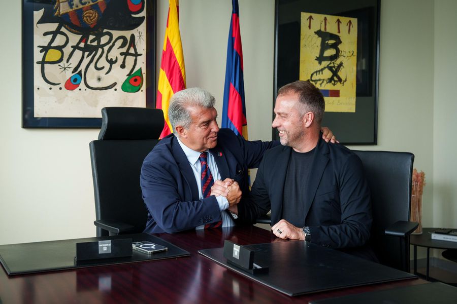 Hansi Flick has signed! Contract by 2027