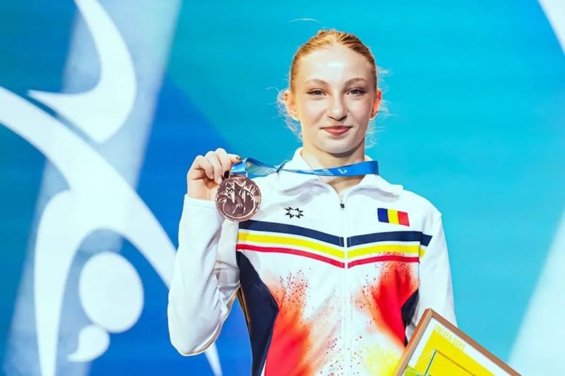 Ana Bărbosu, again on the podium at the Europeans in Leipzig / Romania had not taken for 17 years European medal at this device