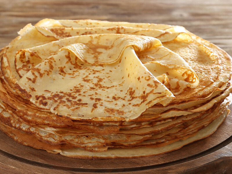 Add this secret ingredient to the dough - and pancakes will turn out thin and incredibly tasty