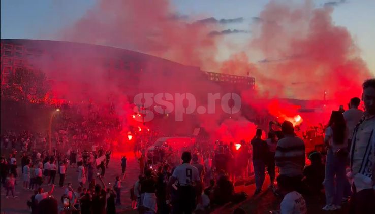 How to watch the fans of U Cluj The derby with CFR / PHOTO: David Istrate (gsp.ro)