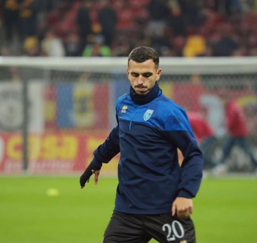 Leard Sadriu on the National Arena, in Romania - Kosovo What a transfer! He was in the lot at the chaos in Romania - Kosovo and comes in the Superliga: 2 -year contract