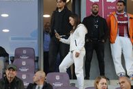 The Fotomodel champion attracted all eyes to Rapid - CFR »as she was surprised in Giulești: the fans wanted to immortalize the moment