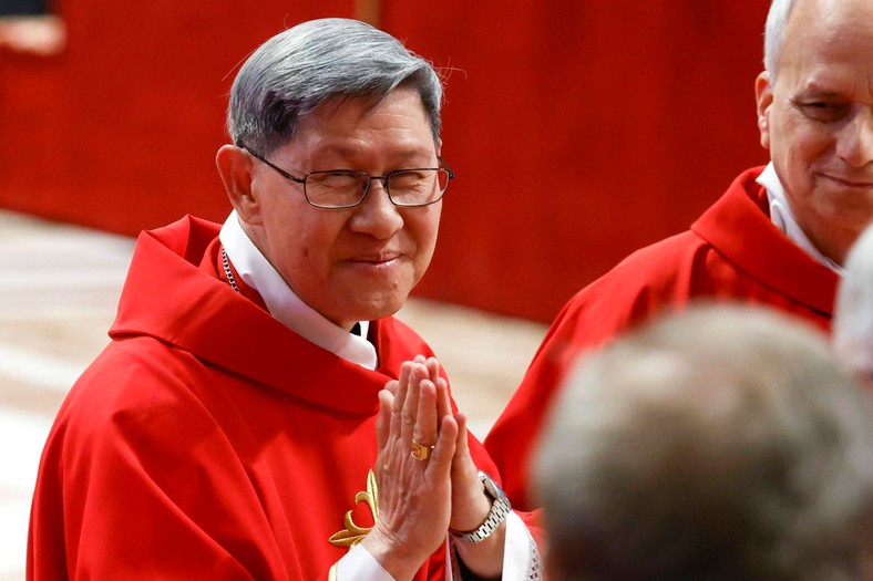 Cardinal Luis Antonio Tagle, Vatican, April 30, 2025.