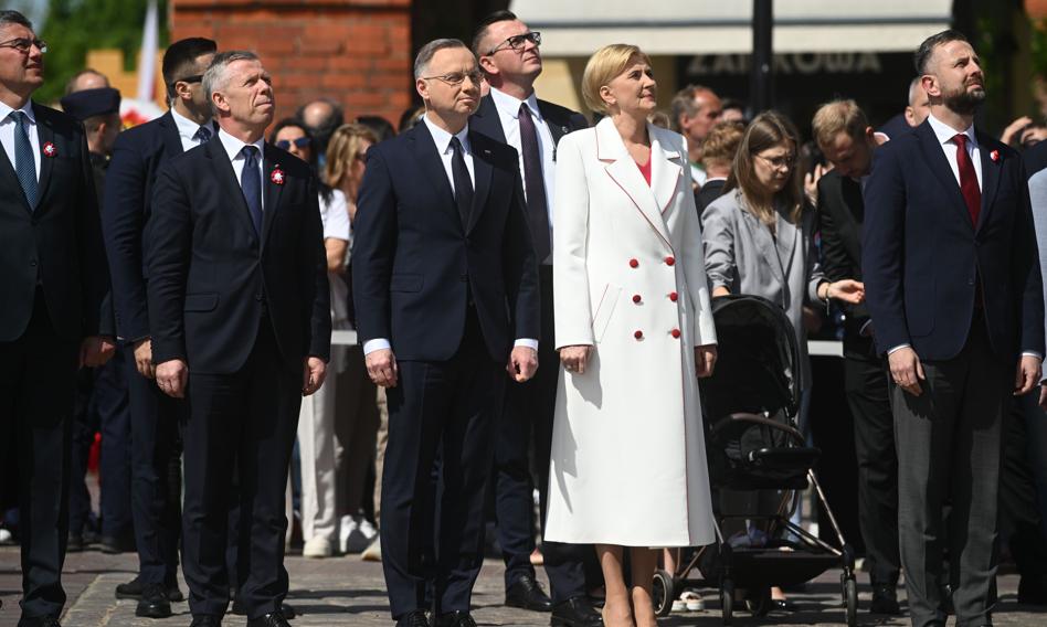 President about the Polish flag: we look at her with emotion