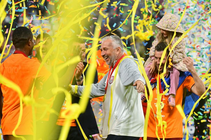 CFR Cluj won the Romanian Cup in the final with Hermannstadt // Photo: Cristi Preda
