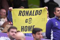 The great Ronaldo, challenged in Spain! They put her dollars instead of her eyes and just wait to get rid of it