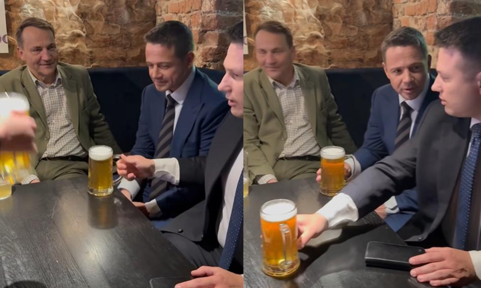 Trzaskowski on beer with Mentzen and Sikorski. "This will not determine the result"