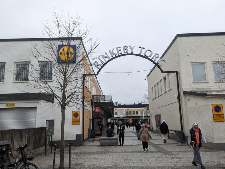 Rinkeby district in Stockholm