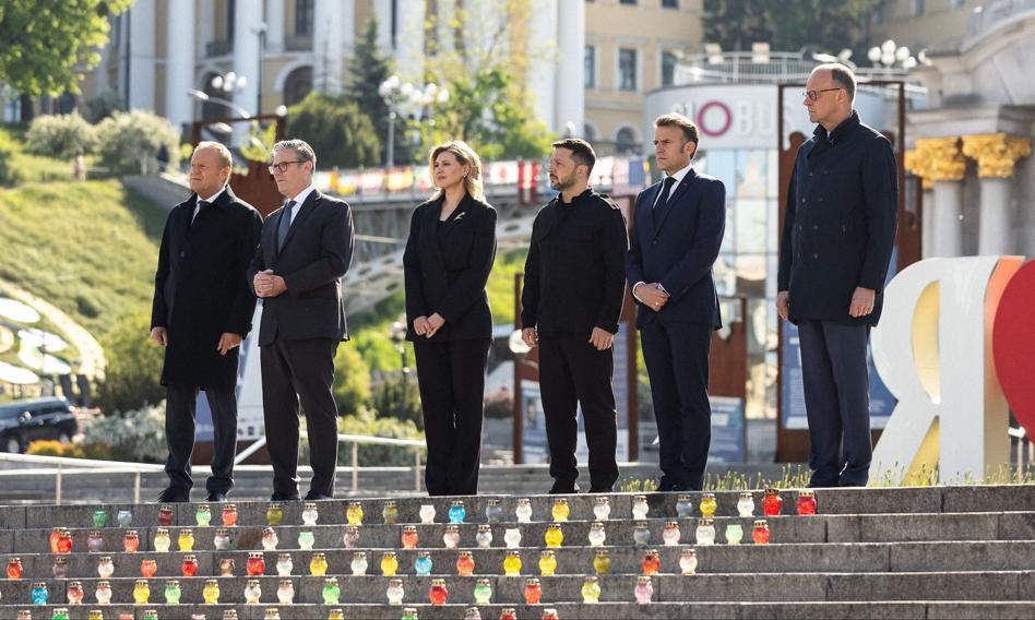 European leaders: Putin must agree to a truce before talking to Kiev