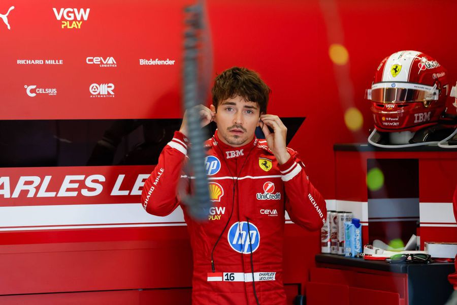 Charles Leclerc, La Imola/ Photo: Imago Images Charles Leclerc, after the Formula 1 race from Imola: