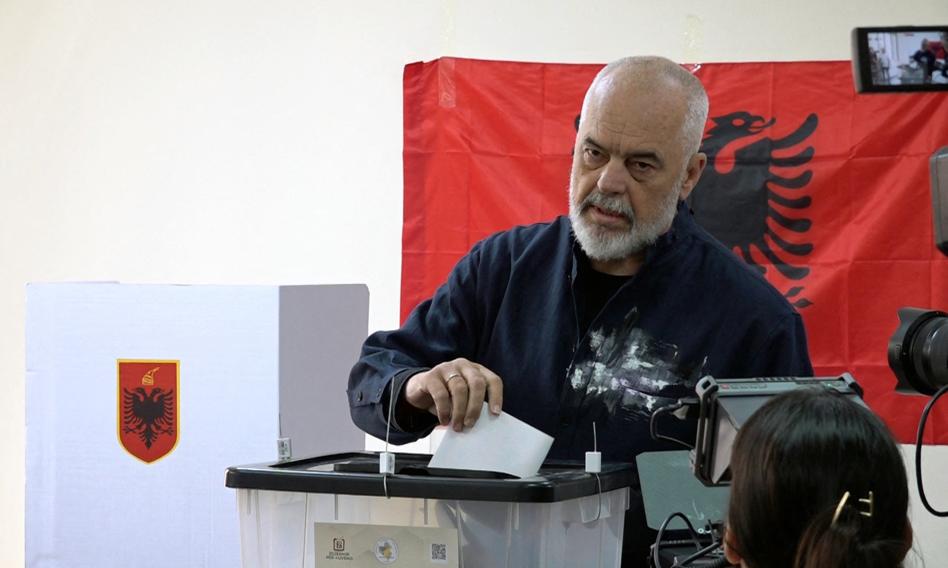 In Albania, the prime minister's party won the election