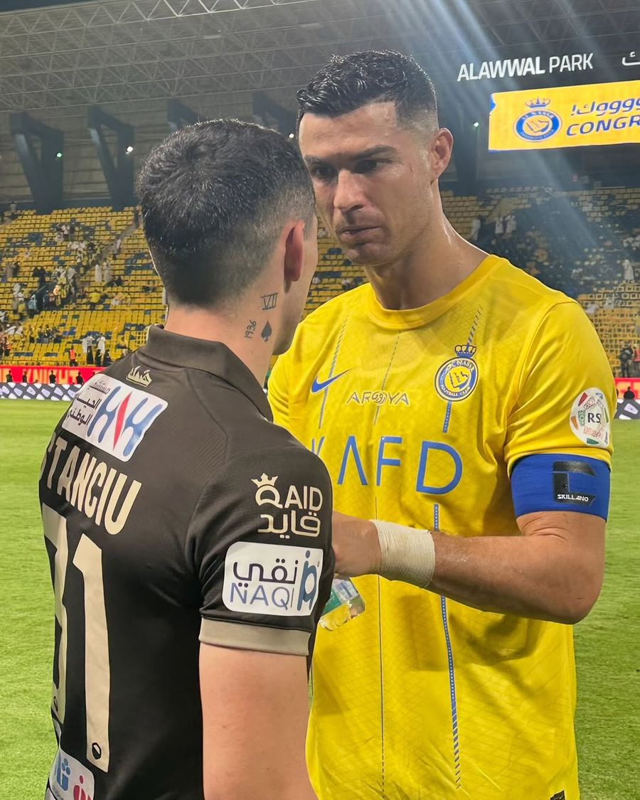 The photo that accompanied the post of Nicușor Stanciu / Photo: Instagram Nicolae Stanciu has farewell from Damac: