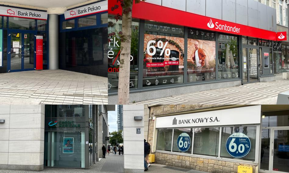 On May 2, you won't do things at the bank. Several of them closed the facilities