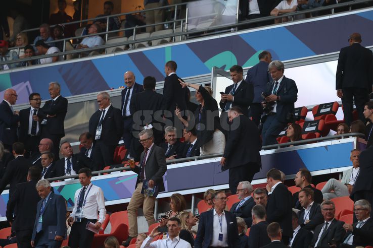 Răzvan Burleanu at the Champions League final between PSG and Inter Milan. Photo: Ionuț Iordache (gsp.ro)