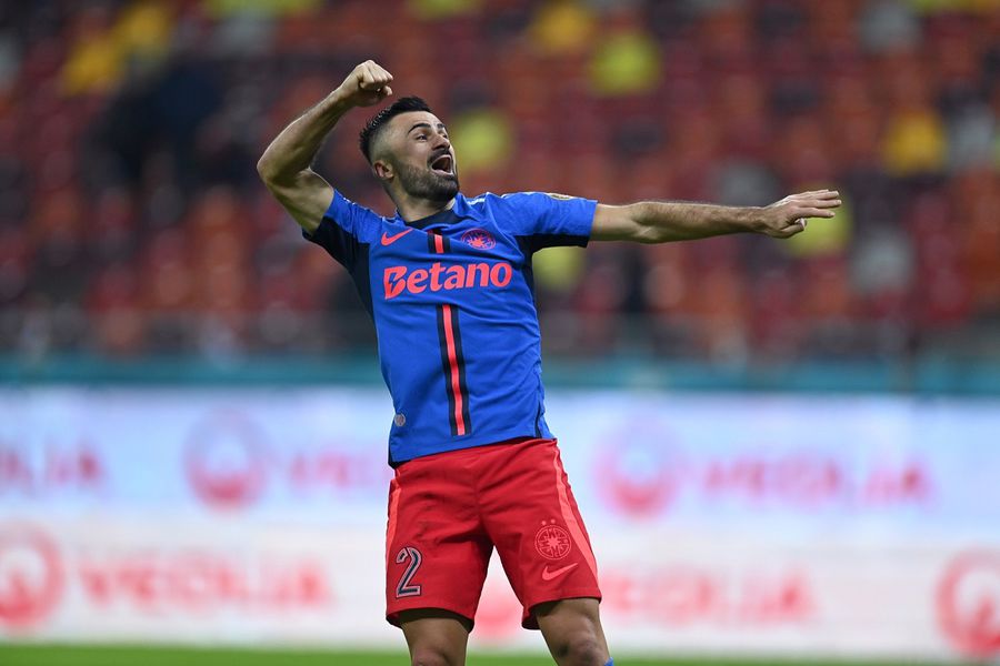 Vali Crețu in the FCSB - Hermannstadt match. Photo: Eduard Vînătoru, GSP Mircea Lucescu's surprises for Romania's matches in June, from CM 2026 preliminaries