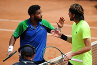 Display on the net in the Rome tour between Stefanos Tsitsipas and Arthur Fils:
