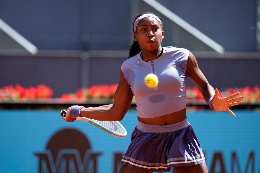 Coco Gauff in action at Madrid 2025 Photo: Imago Images Iga Swiak, the champion of Madrid, shattered by Coco Gauff in the semifinals, 6-1, 6-1!