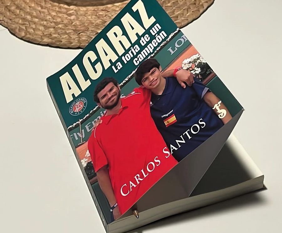 The book Carlos Alcaraz's first coach, unique disclosures:
